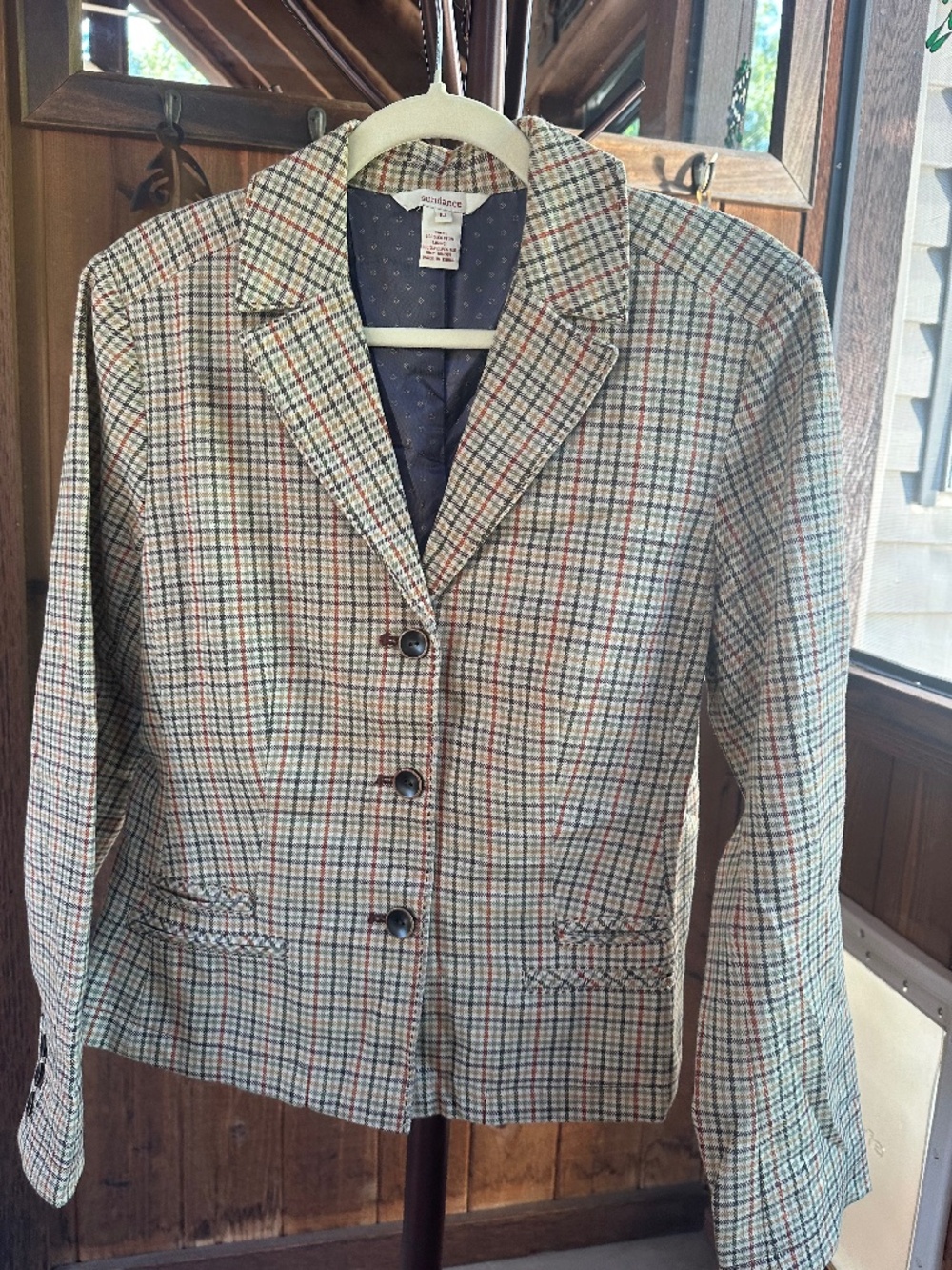 Beautifully Constructed Plaid Fall Jacket